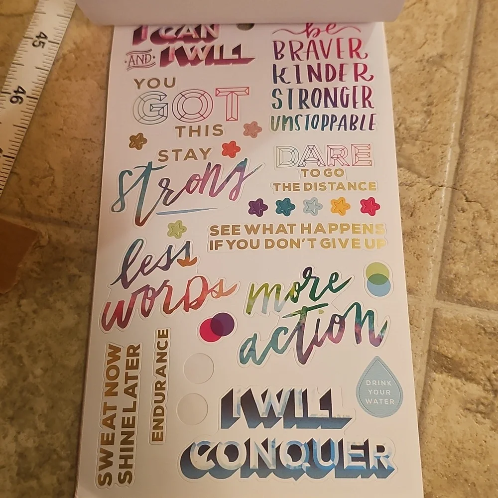 Colorful Planner Sticker Set - Bundle Of Mixed Matched Collections.